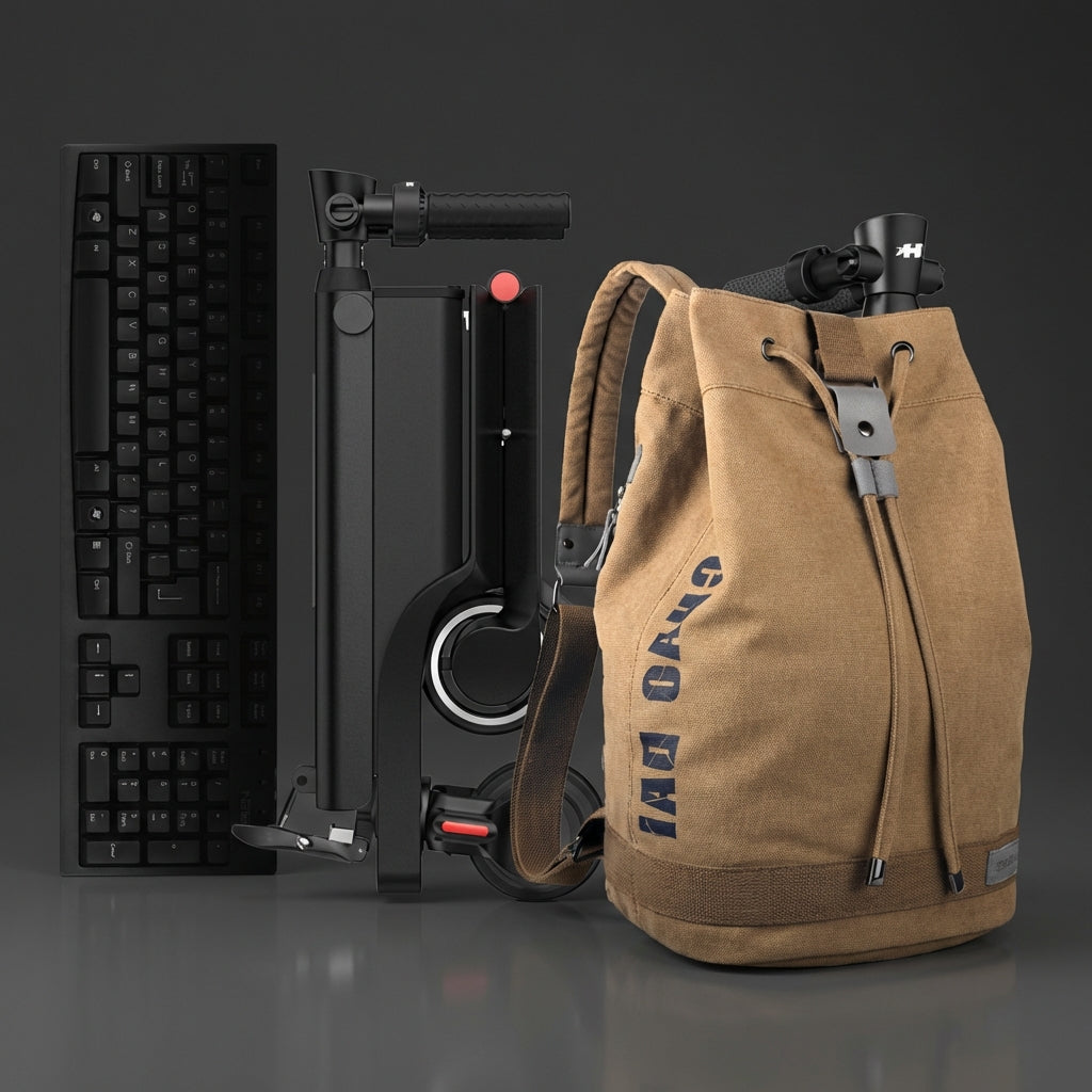 HX X6 flodable Electric Backpack Scooter for Teens