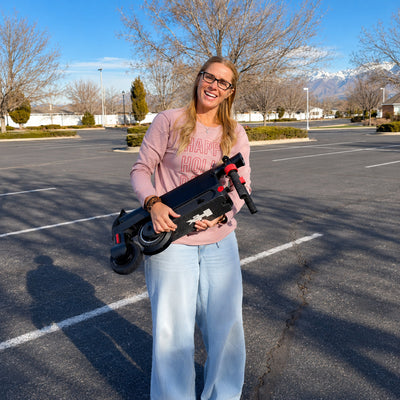 HX X6 flodable Electric Backpack Scooter for Teens