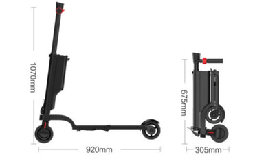 HX X6 flodable Electric Backpack Scooter for Teens