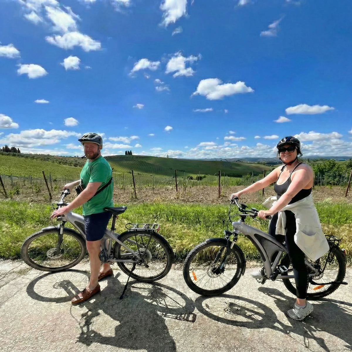 Fun rides together